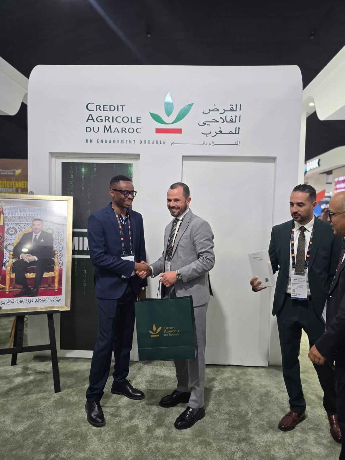 Remise du prix du AI Prompt Challenge Bank-e par le Crédit Agricole du Maroc